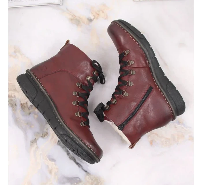 Pohodlné zateplené boty Rieker W RKR559