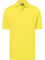 JN 70 Piqué polo model 22442004 yellow - Daiber JN 70 Piqué polo model 22442004 yellow - Daiber
