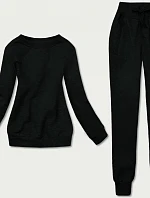 Dámský teplákový komplet 68C20383-3 Černá - J:STYLE