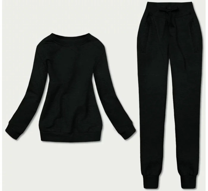 Dámský teplákový komplet 68C20383-3 Černá - J:STYLE