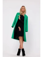 Dámský kabát model 21494815 Zelená - Moe