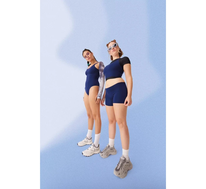 Dámský top ZERO Feel 2.0 Racer Top - BLUE - tm. modrý 2114 - SLOGGI