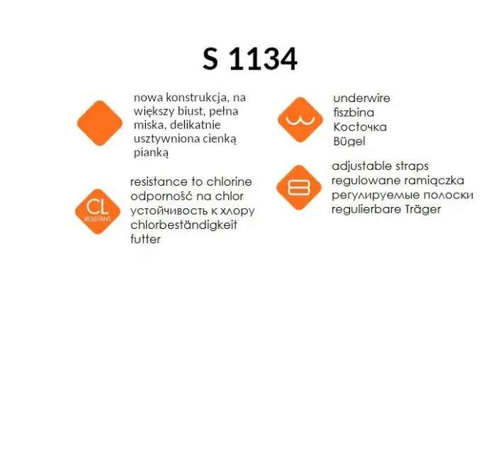 Vlastní plavky S 1134 N6 Monaco 19