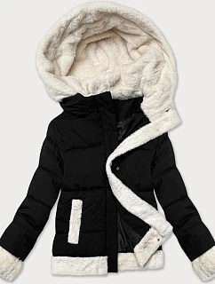 Dámská kožešinová bunda J Style černá (16M9213-392)
