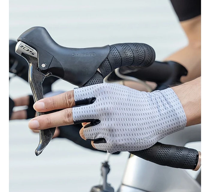 cyklistické rukavice krátké velikost: XXL šedé model 22083509 - Rockbros