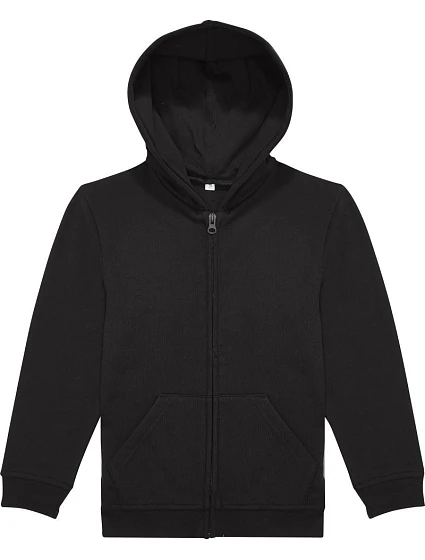 B&C ID.334 Zip Hood /kids Dětská mikina s kapucí 01.K334 black B&C ID.334 Zip Hood /kids Dětská mikina s kapucí 01.K334 black