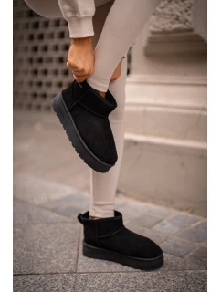 Nízké Sněhové Boty Na Platformě Big Star model 21675281 Černé - Big Star Shoes