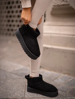 Nízké Sněhové Boty Na Platformě Big Star model 21675281 Černé - Big Star Shoes