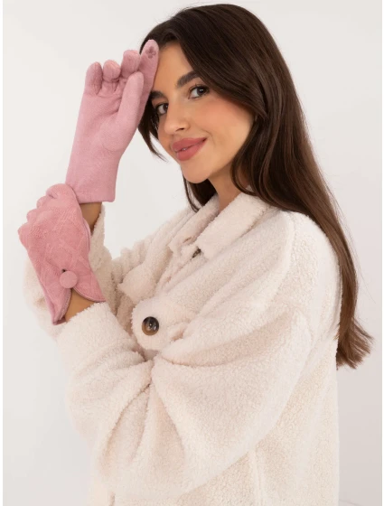 Rukavice AT RK 23903.55 světle růžové Rukavice AT RK 23903.55 světle růžové