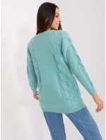 Sweter AT SW model 18909375 mietowy - FPrice