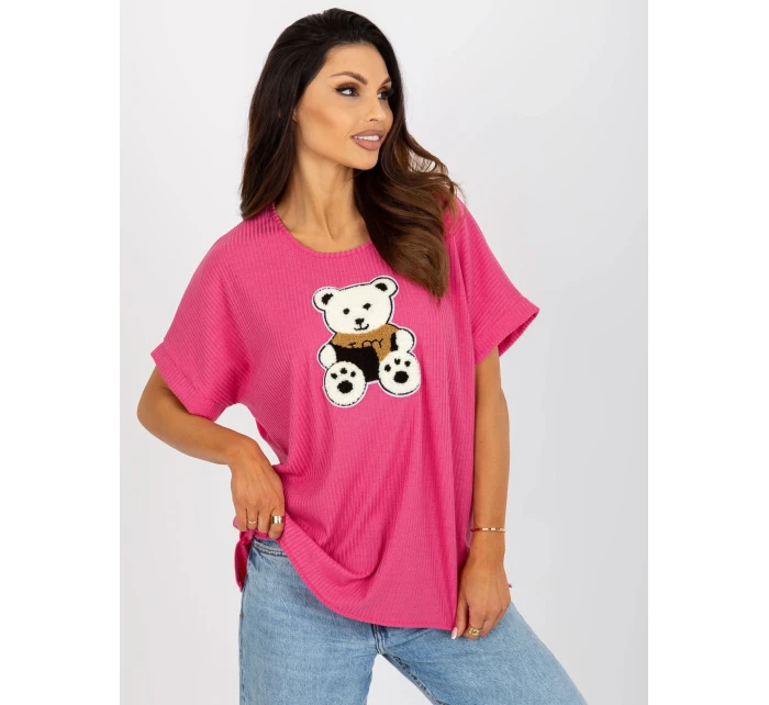 Dámská halenka LK BZ 509251.26X fuchsiová - FPrice