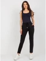 Spodnie dresowe RV DR model 18484287 czarny - FPrice Spodnie dresowe RV DR model 18484287 czarny - FPrice