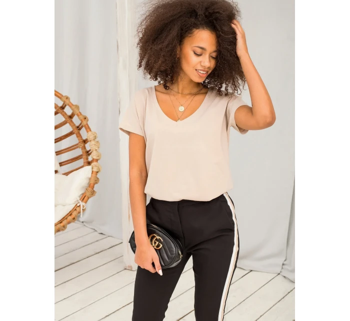 Tričko RV TS 4832.01P béžové Tričko RV TS 4832.01P béžové