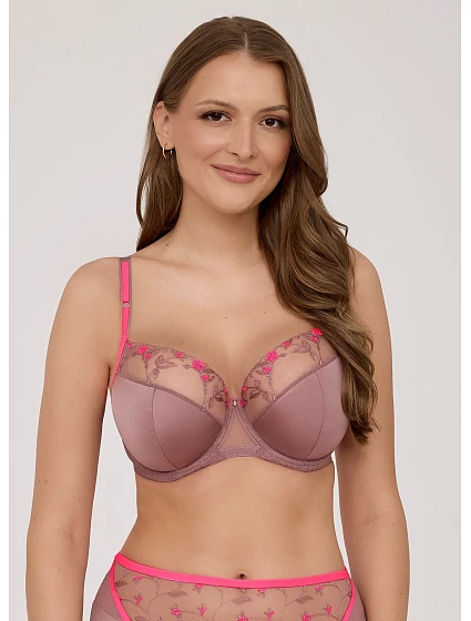 Biustonosz semi soft model 22032429 Mocha Rose - Ava