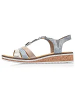 Pohodlné sandály W model 22050656 - Rieker Pohodlné sandály W model 22050656 - Rieker