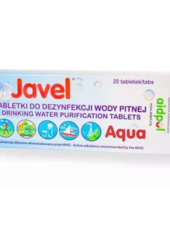Tablety pro dezinfekci vody Javel Aqua 20ks
