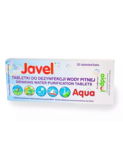 Tablety pro dezinfekci vody Javel Aqua 20ks Tablety pro dezinfekci vody Javel Aqua 20ks
