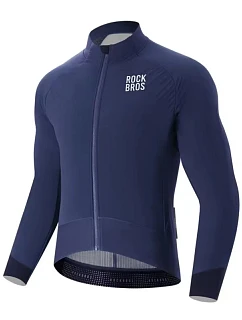 zimní fleecová cyklistická bunda velikost L modrá model 22114163 - Rockbros