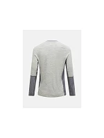 Termotriko PEAK PERFORMANCE Magic Crew Wool-blend Baselayer Men, šedé