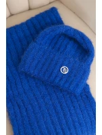 Dámská souprava čepice a dlouhý šál z měkké příze model 21461084 - K-Fashion Dámská souprava čepice a dlouhý šál z měkké příze model 21461084 - K-Fashion