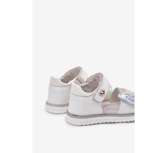 Dětské Sandály Na Suchý Zip Bílé model 21697136 - EVENTO