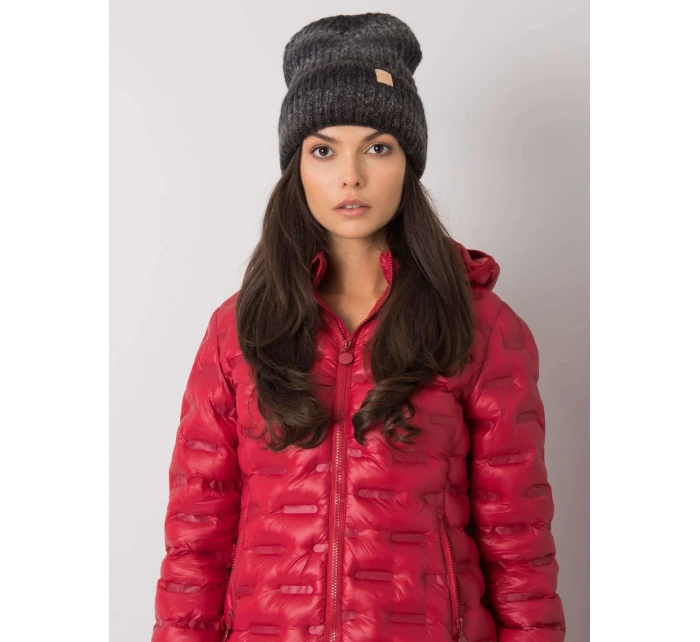 Dámská čepice JK CZ 23 cap.98 šedá černá