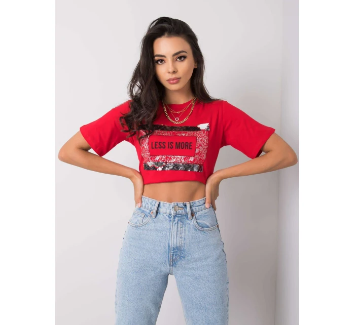 Tričko PM TS SS21TX20.85P červená