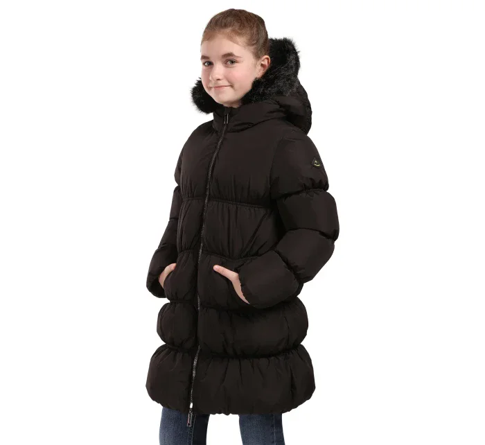 Dětský kabát NAX MONO black