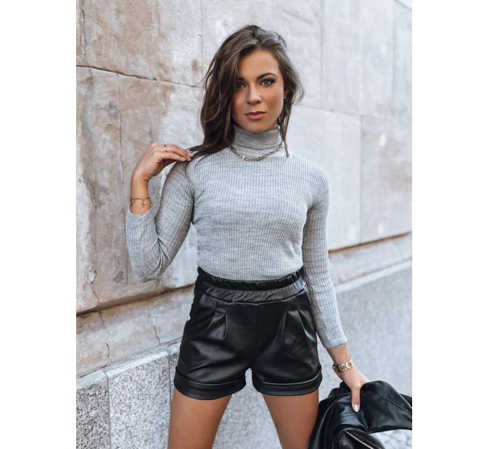 Dámský svetr světle šedý Dstreet model 21964144 - FashionStreet Dámský svetr světle šedý Dstreet model 21964144 - FashionStreet