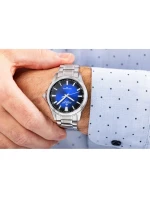 Pánské hodinky Elegance Sapphire Silver Blue model 21807509 - Giewont