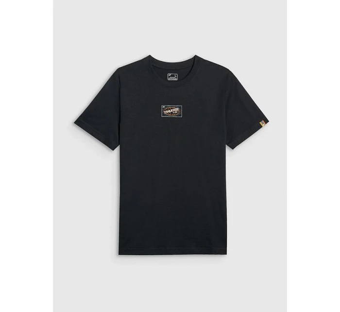 Pánské tričko s potiskem 4F 4FRAW25TTSHM3377-20S pánské