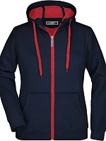 Daiber JN 354 Dámská mikina Doubleface 02.0354 navy/red