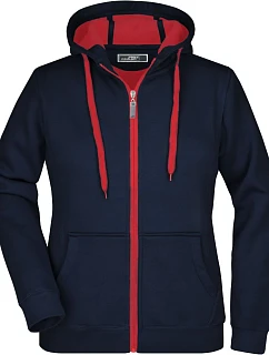 Daiber JN 354 Dámská mikina Doubleface 02.0354 navy/red