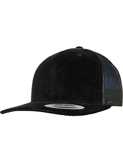 6 panelová manšestrová kšiltovka black model 22412496 - Flexfit