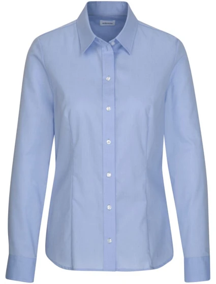 Seidensticker Blouse Regular LSL Popelínová halenka s dlouhým rukávem 78.0604 light blue Seidensticker Blouse Regular LSL Popelínová halenka s dlouhým rukávem 78.0604 light blue
