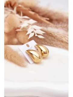 náušnice z chirurgické oceli Velké zlaté model 21772665 - Boto