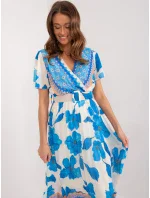 Sukienka DHJ SK  niebieski model 20095114 - FPrice