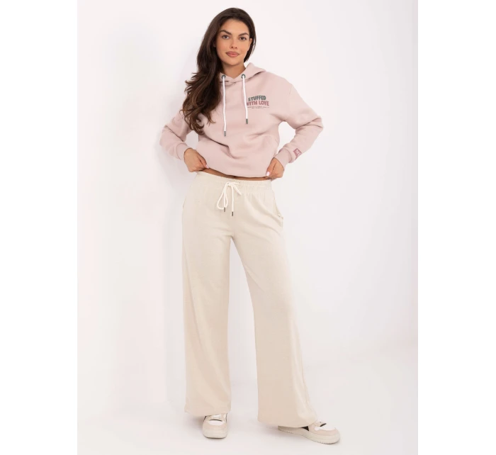 Tepláky RV DR A590.08 světle béžové