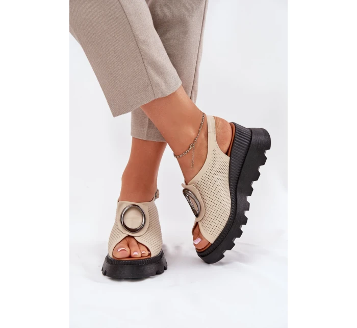 Bota na klínech model 213005 Step in style Bota na klínech model 213005 Step in style