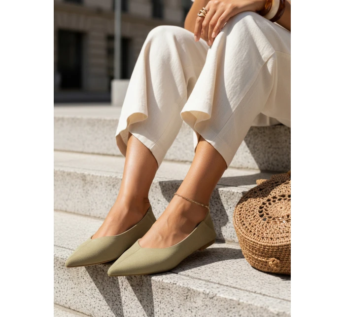 Baleriny damskie z w   model 22029975 - FashionStreet