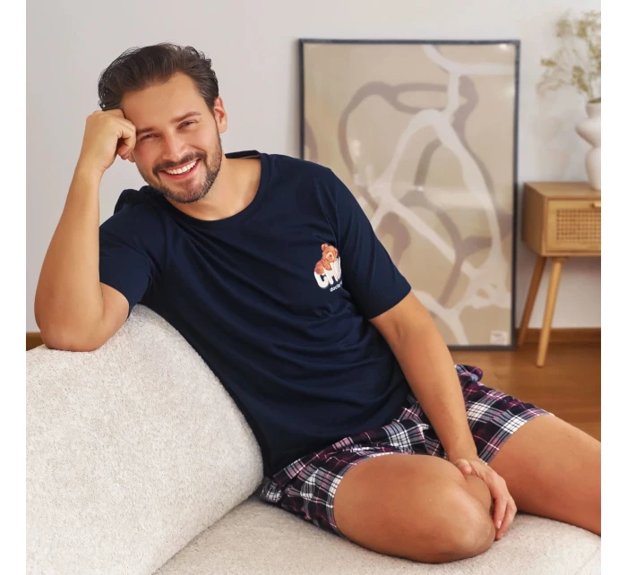 Pánské pyžamo 7201 blue - Doctornap