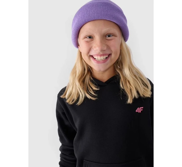 Dívčí mikina s kapucí Junior model 21432421 - 4F Dívčí mikina s kapucí Junior model 21432421 - 4F