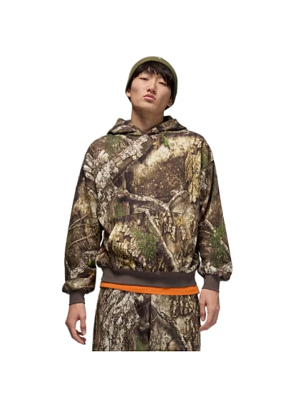Pánská mikina Air Jordan Brooklyn Realtree Fleece Hoodie Medium Olive - HV1860-222