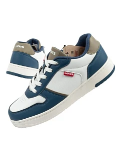 Dětské sportovní boty Levi's Kick Se youth white pohodlné módní