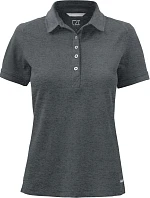 Cutter & Buck Advantage Polo Women Dámské piqué polo 68.4419 anthracite melange