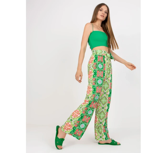 DHJ SP 13587 kalhoty.66P zelená