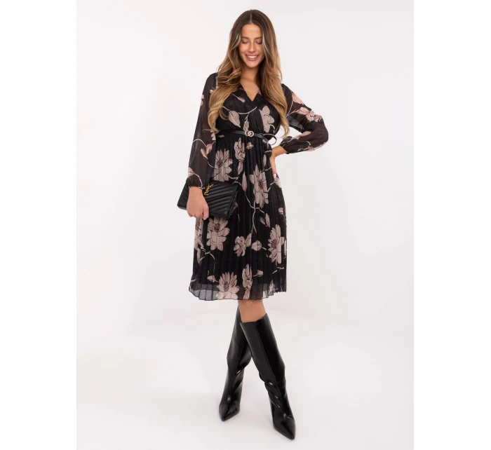 Sukienka IT SK model 21494234 czarny - FPrice Sukienka IT SK model 21494234 czarny - FPrice