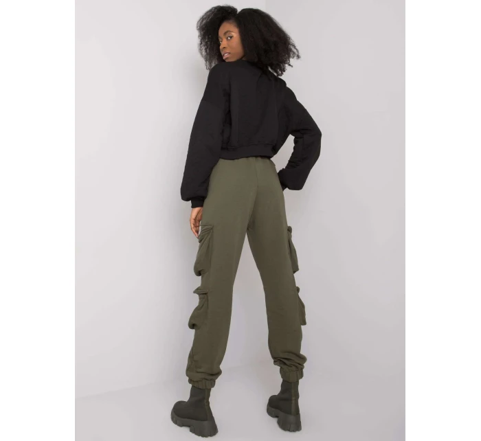 Tepláky RV DR 7364.01P khaki