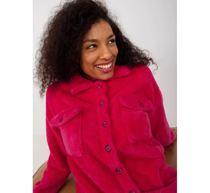 Koszula RV KS model 21127131 fuksjowy - FPrice Koszula RV KS model 21127131 fuksjowy - FPrice