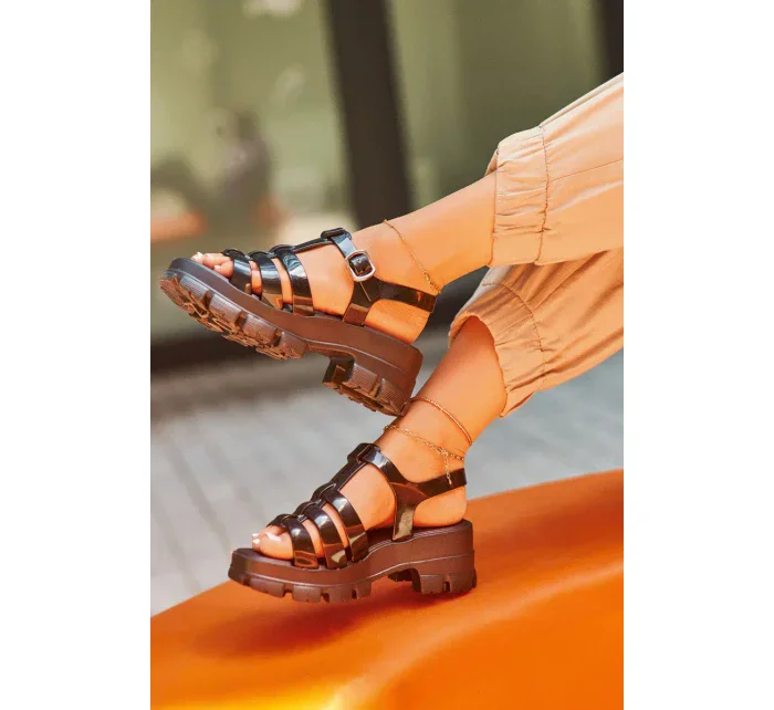 ZAXY Dámské sandály černé ZAXY Dámské sandály černé